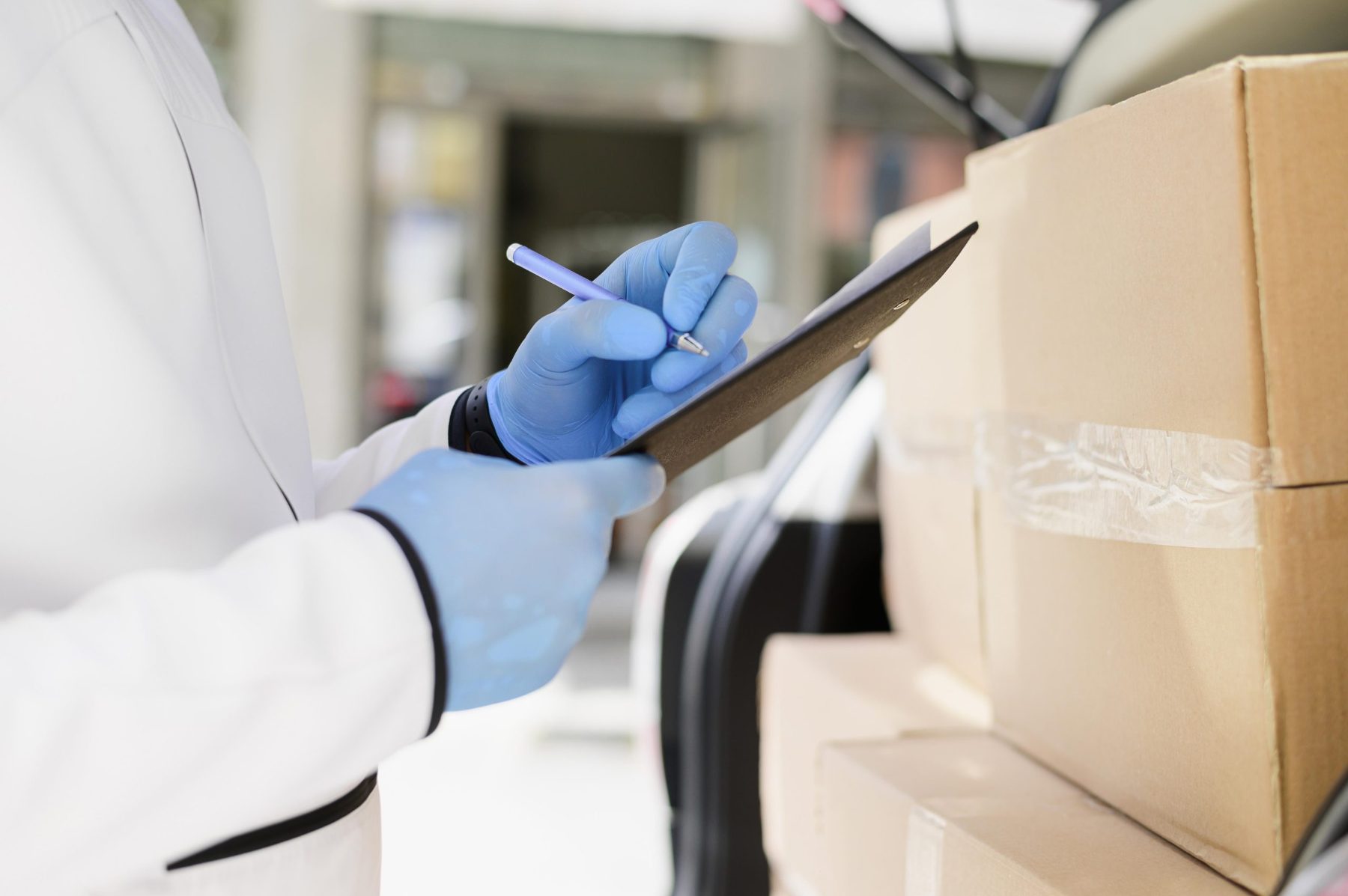 Customs documentation review for freight clearance